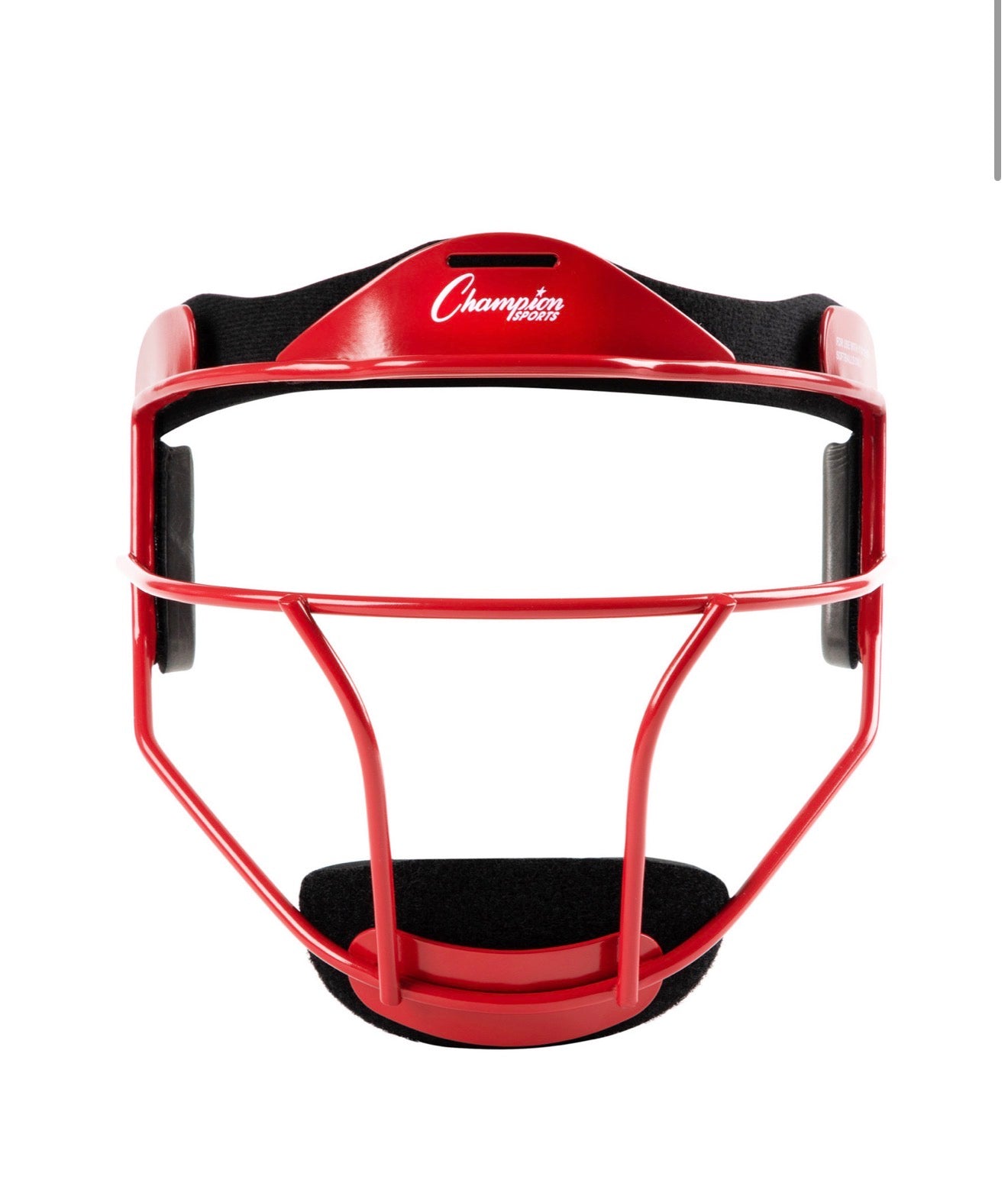 Careta P/pitcher Metal Roja